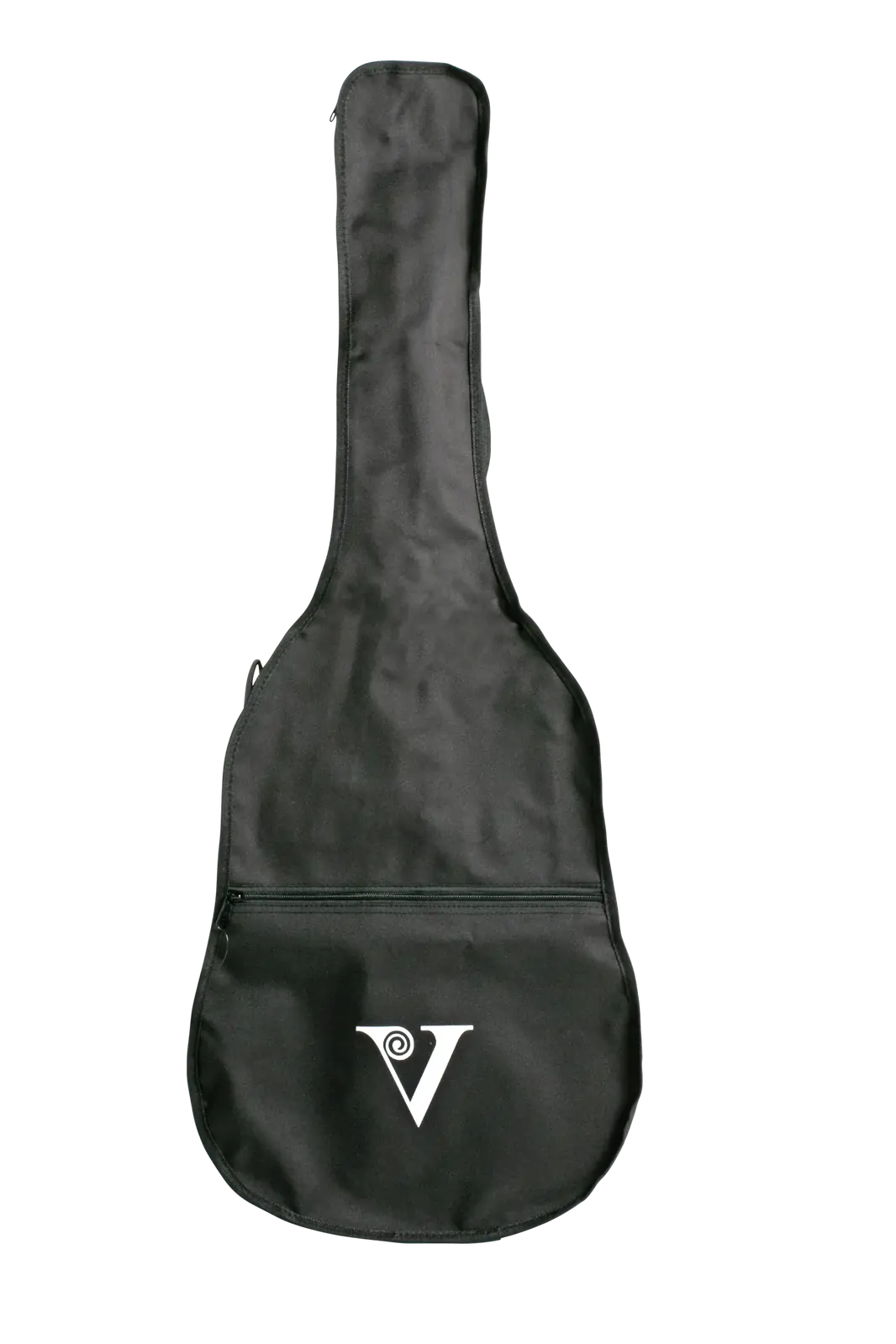 CNB 4/4 Size Classical Guitar Gig Bag - Black Nylon Waterproof with Full-Length Zip