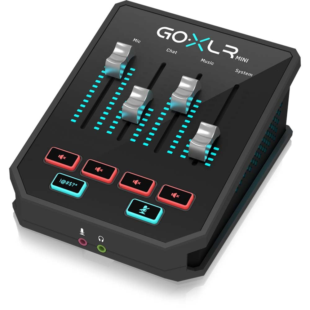 Online Broadcast Mixer with USB/Audio Interface and Midas Preamp