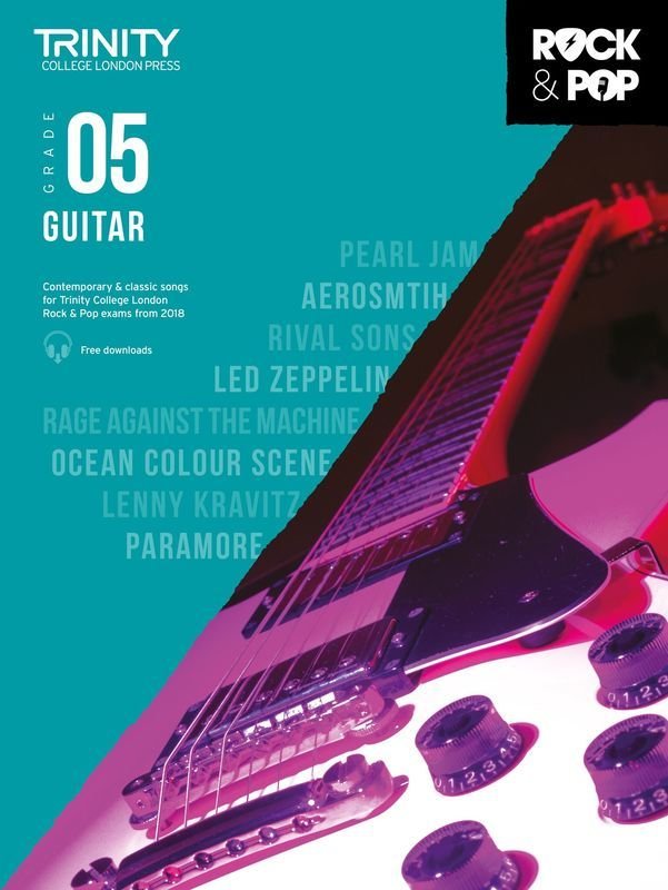 Trinity Rock & Pop Guitar Grade 5 (2018) — Guitar (Trinity College London)