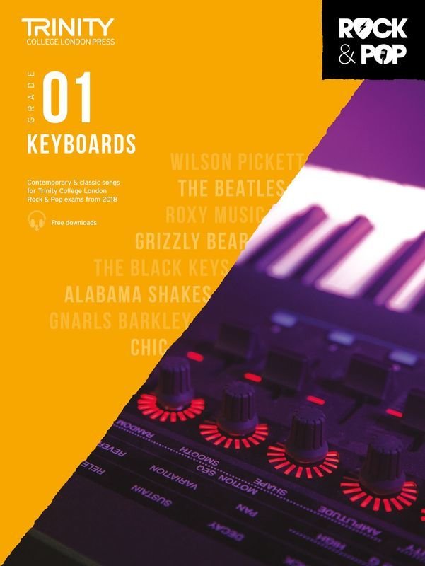 Trinity Rock & Pop Keyboards Grade 1 (2018) — Keyboard (Trinity College London)