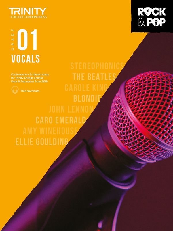 Trinity Rock & Pop Vocals Grade 1 (2018) — Voice (Trinity College London)