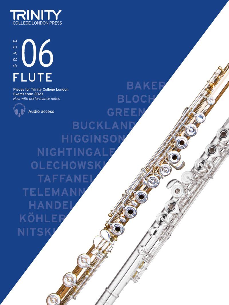 Trinity Flute Exam Pieces 2023 Grade 6