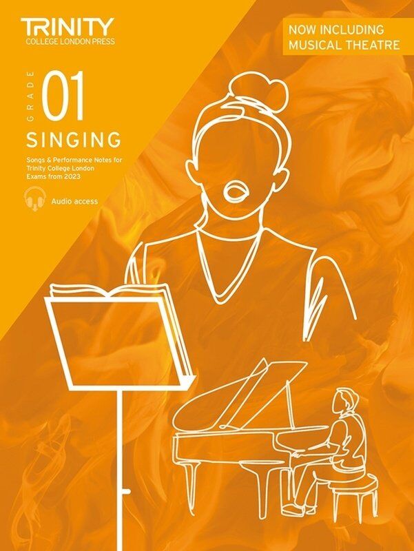 Trinity Singing Exam Pieces 2023 Grade 1 Vocal Book with Audio