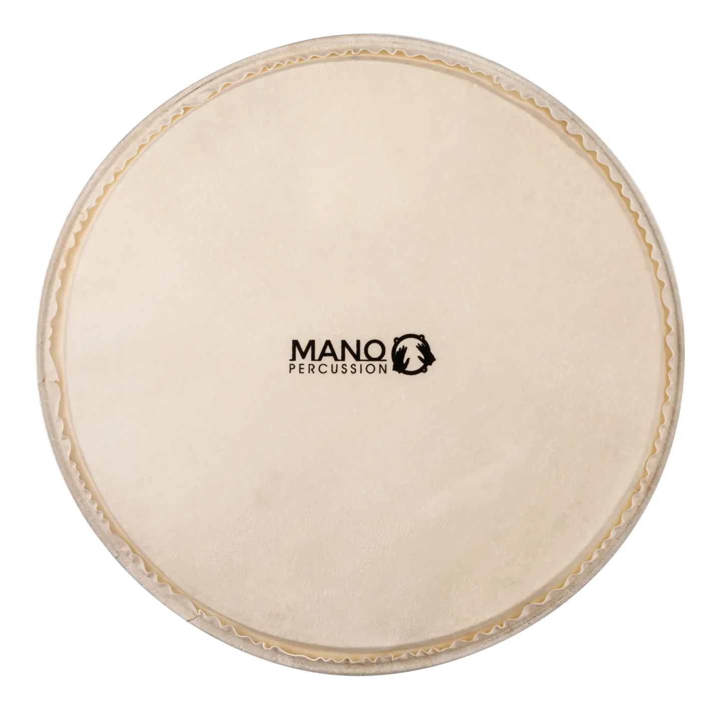 Mano Percussion 12 Inch Plena Drum Head Natural Hide 11 1/2 Crow