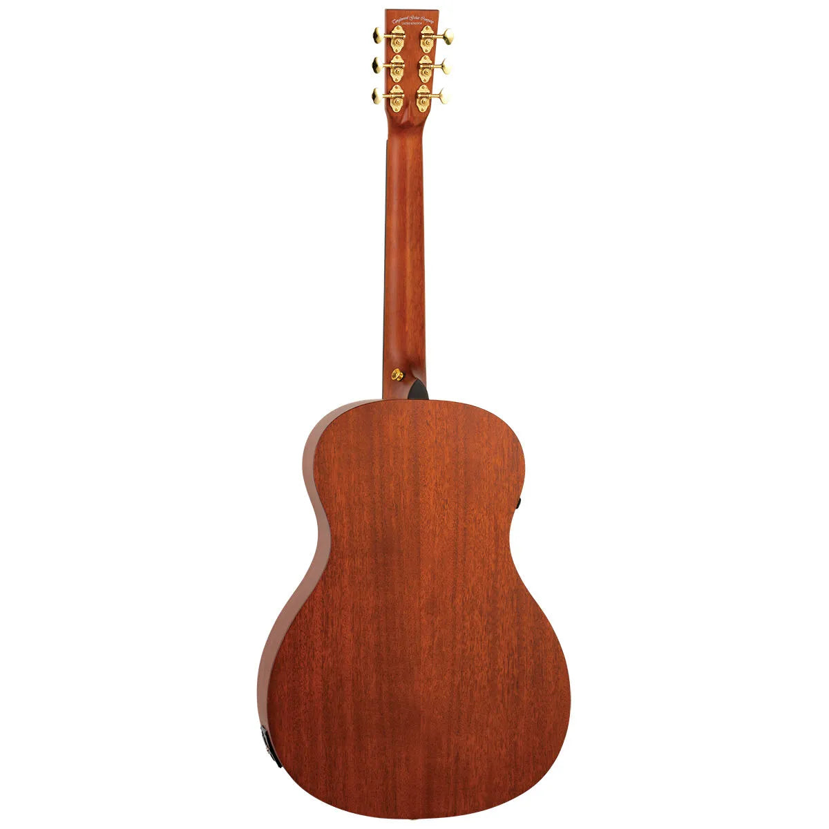 Tanglewood Elemental Solid Mahogany Top Parlour A/E Guitar TE8-E-BL — view 3