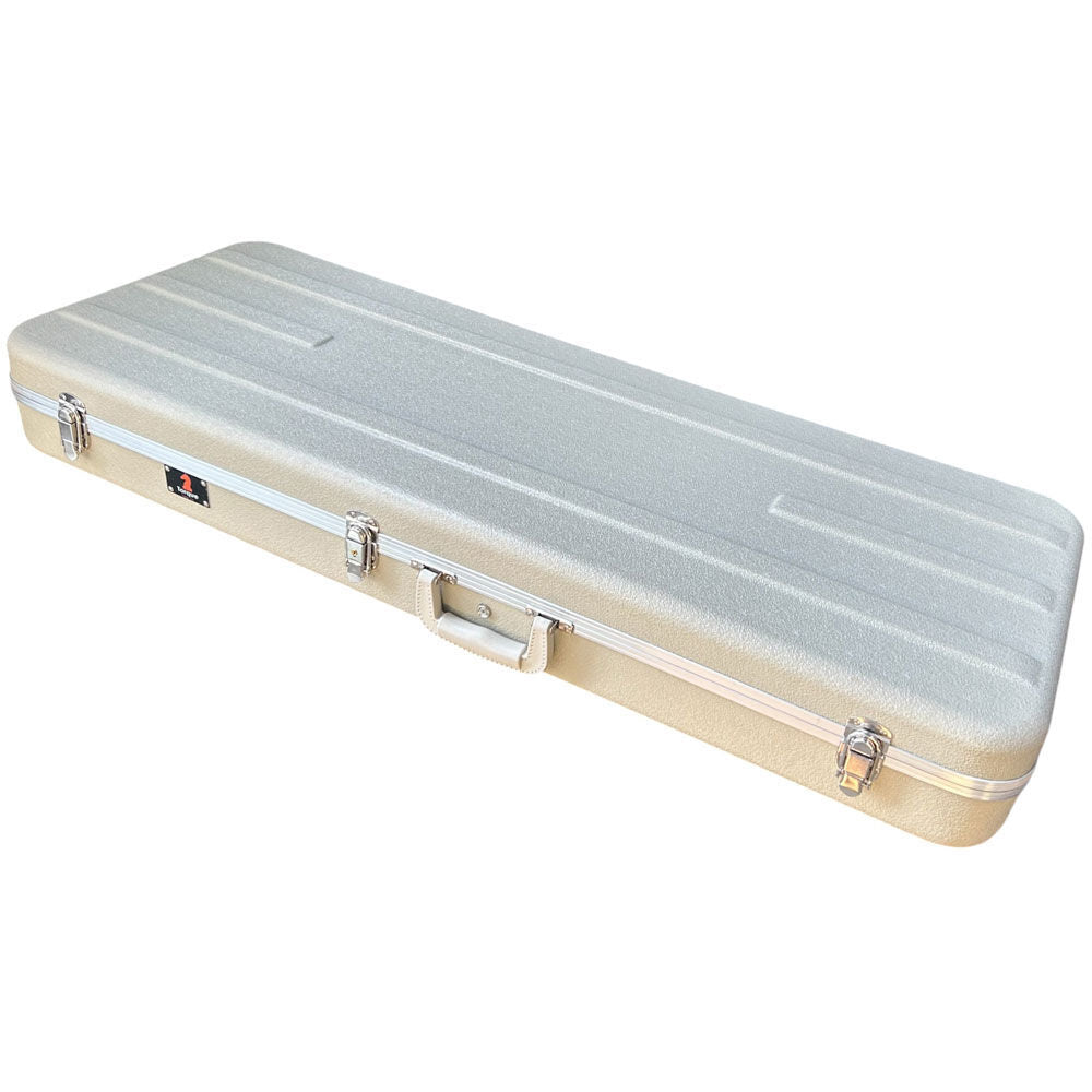 Torque Deluxe ABS Electric Guitar Case - Ivory Finish — view 4