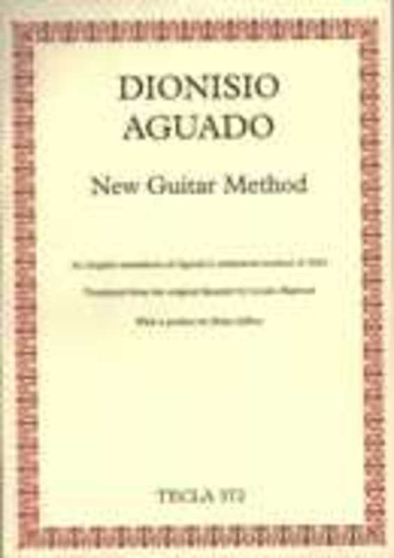 Aguado - New Guitar Method Paperbound (Softcover Book)