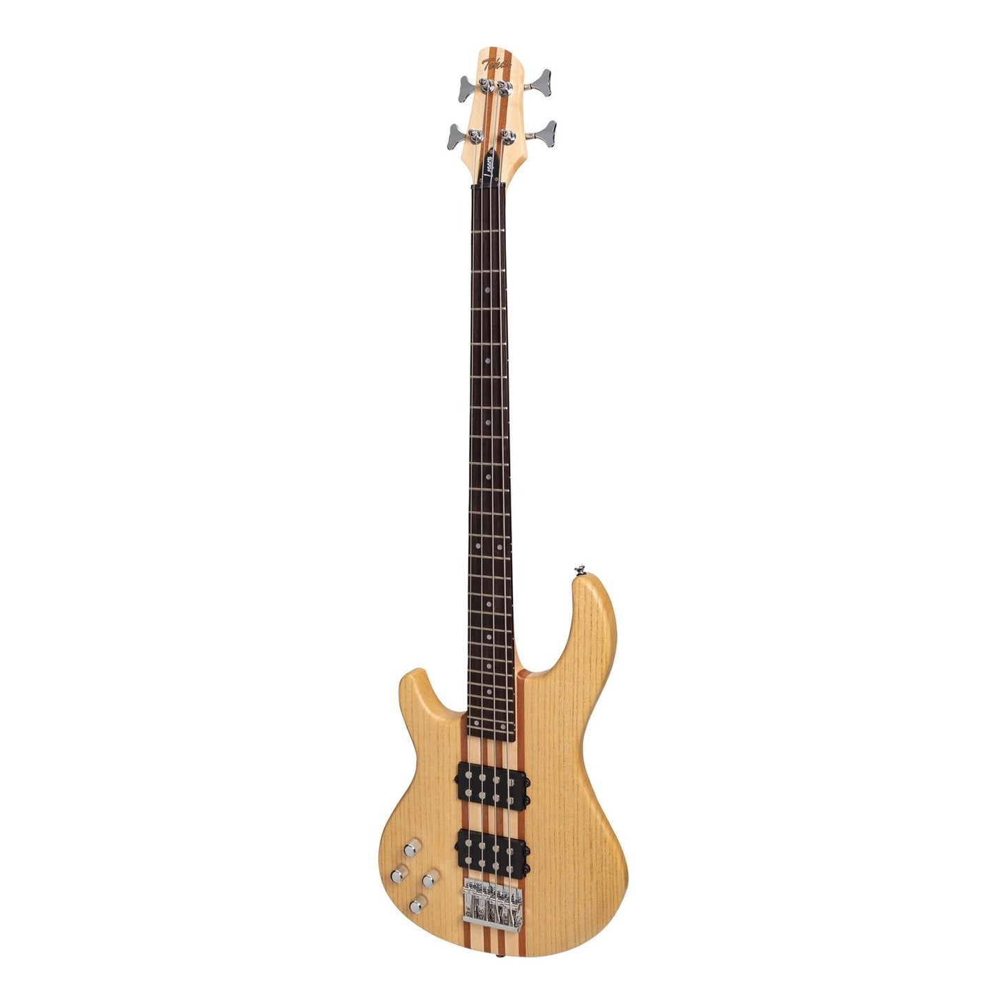 Tokai 'Legacy Series' Left Handed Ash Neck-Through Contemporary Electric Bass Guitar (Natural Satin)