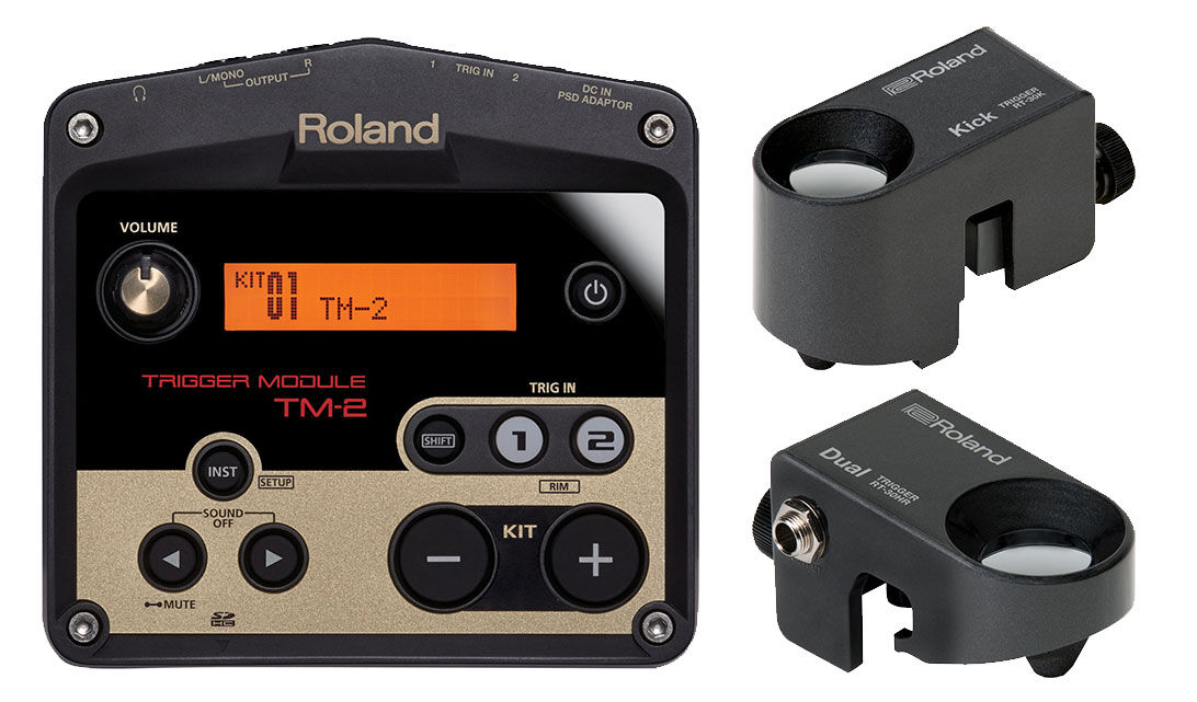 ROLAND RT30K Trigger Pack TM2 - Hybrid Acoustic/Electronic Drum Kit Components for Enhanced Sound and Performance — view 2