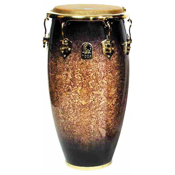 Toca LE Series 11-3/4" Wooden Conga with Gloss Burl Oak Finish