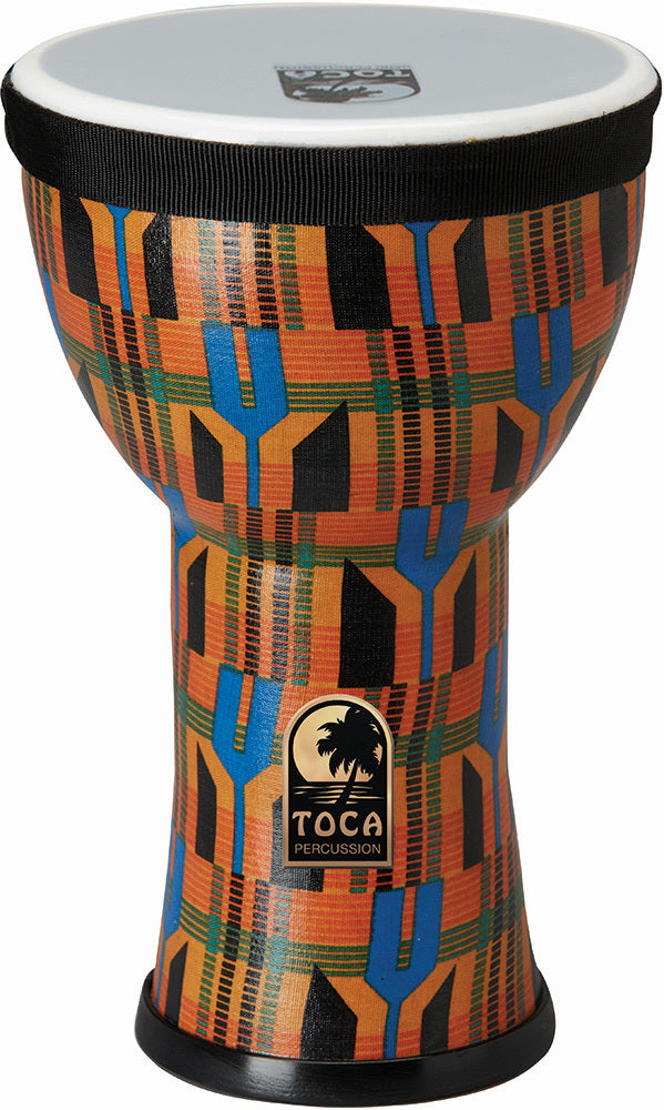 Toca Freestyle 2 Series 6" Doumbek in Kente Cloth