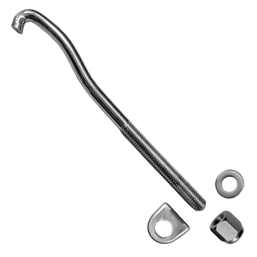 Toca Chrome Conga Tension Rod for Synergy Series - 127mm - Pack of 1