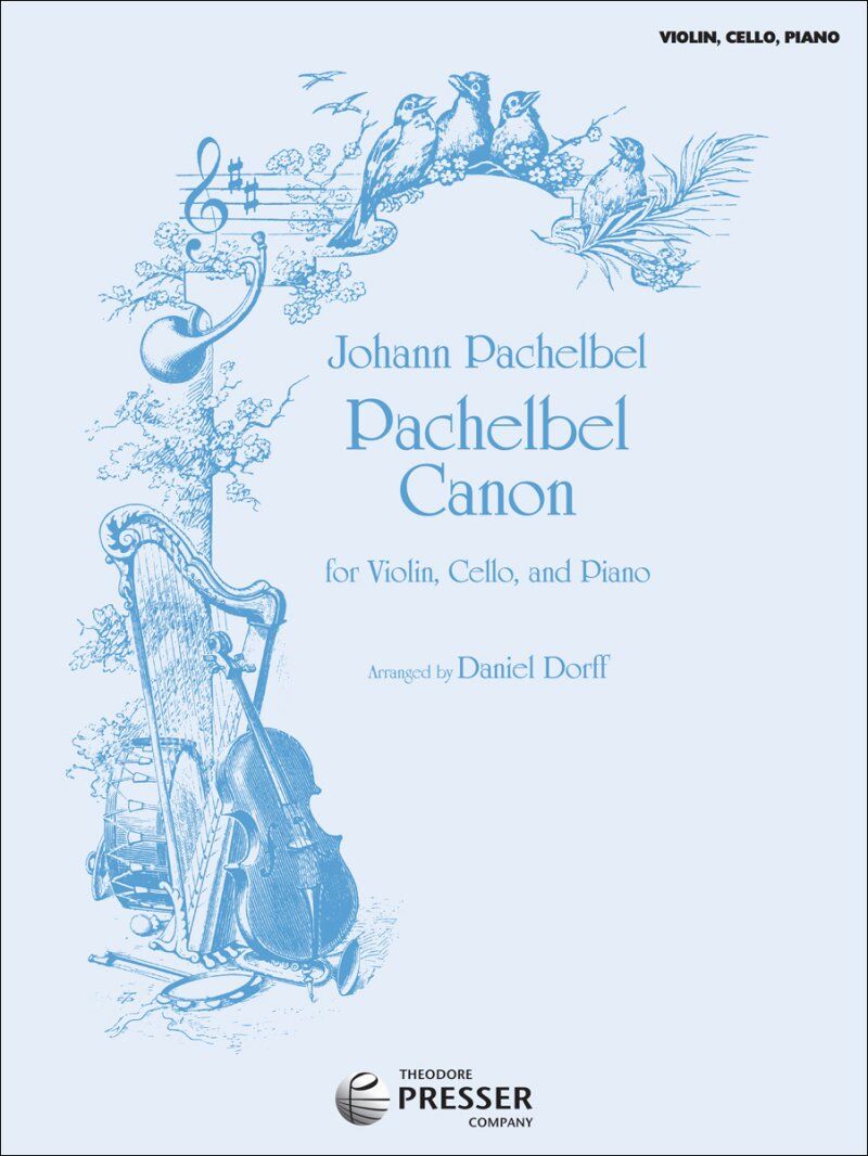 Pachelbel Canon for Violin, Cello, Piano Arranged by Dorff
