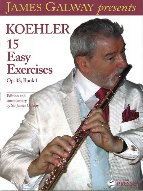 Koehler - 15 Studies Op 33 Book 1 Flute Ed Galway (Softcover Book)