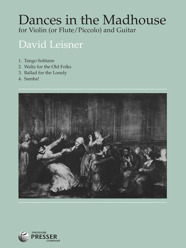 Leisner - Dances In The Madhouse Violin Or Flute/Guitar (Softcover Book)