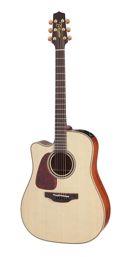 Takamine Pro Series 4 Left Handed Dreadnought AC/EL Guitar with Cutaway