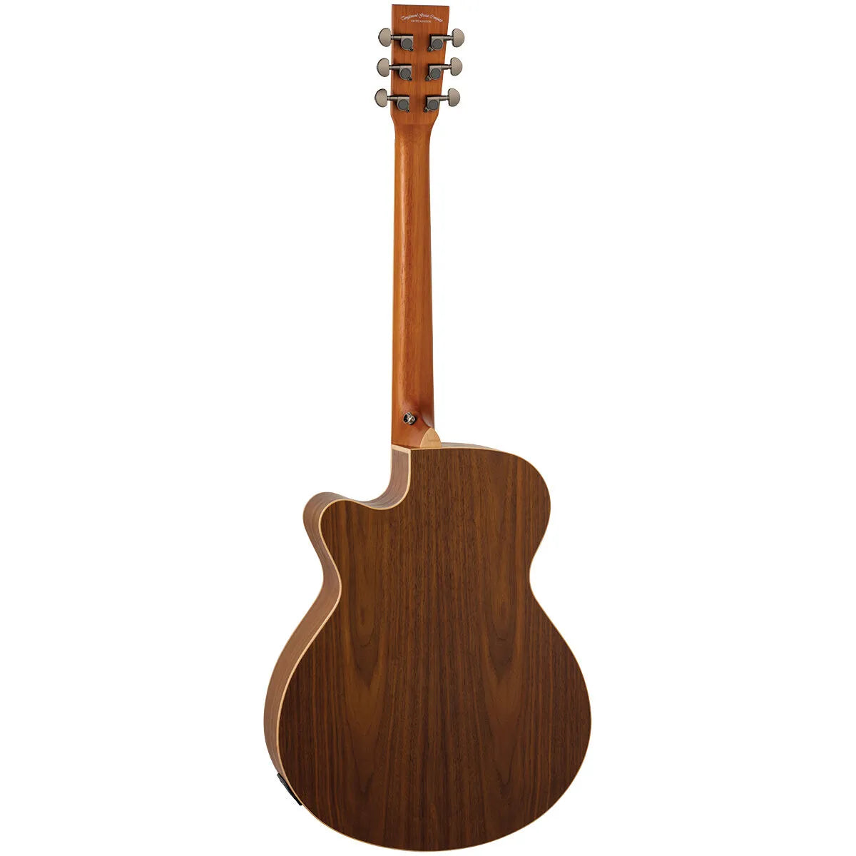 Tanglewood Reunion Pro TRU4-CE-AW All Figured Black Walnut Solid Top Super Folk Acoustic Guitar — view 2