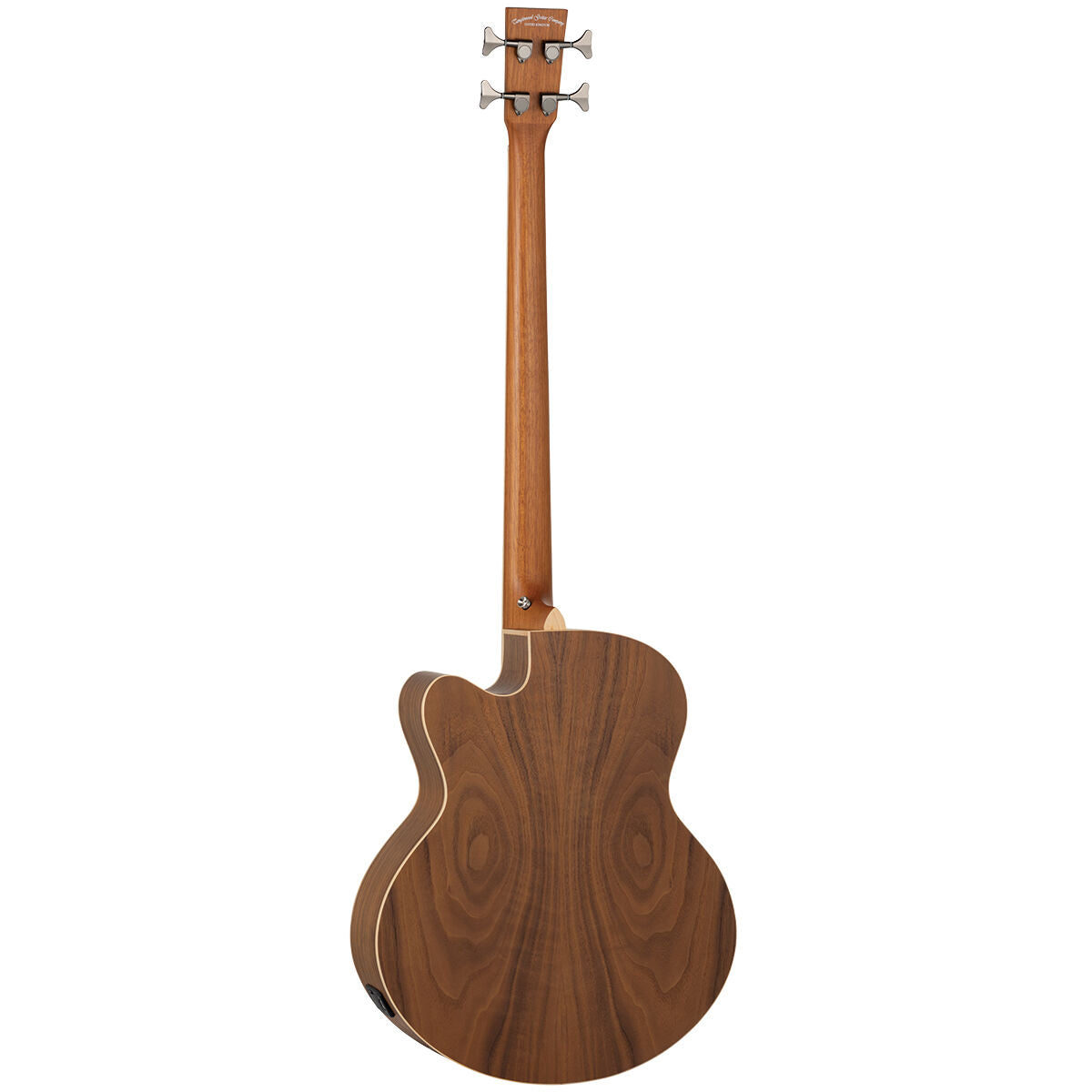 Tanglewood Reunion Pro Super Jumbo Acoustic Bass TRU7AB-CE-BW with Solid Australian Red Cedar Top and Black Walnut Back/Sides — view 2