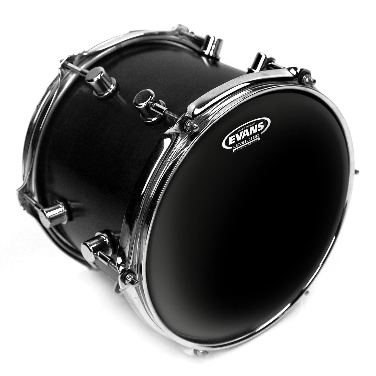 Evans Black Chrome Drum Head, 8 Inch *SKIN ONLY*
