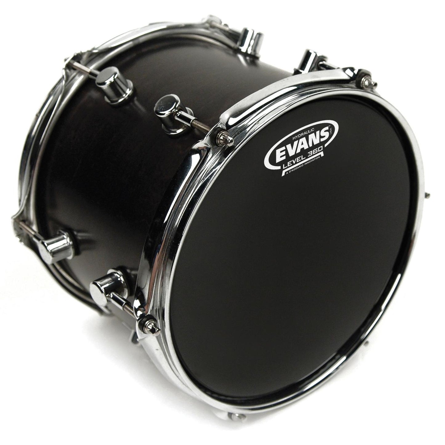 Evans Hydraulic Black Drum Head, 10 Inch *SKIN ONLY*