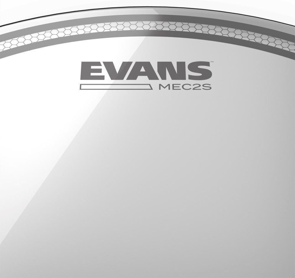 Evans 14 Inch MEC2 Clear SST Tenor Drum Head — view 3