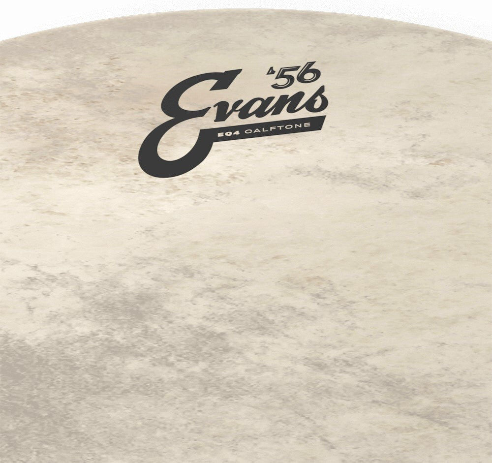 Evans 16 Inch EQ4 Calftone Drum Head with Tom Hoop and Level 360 Technology — view 3