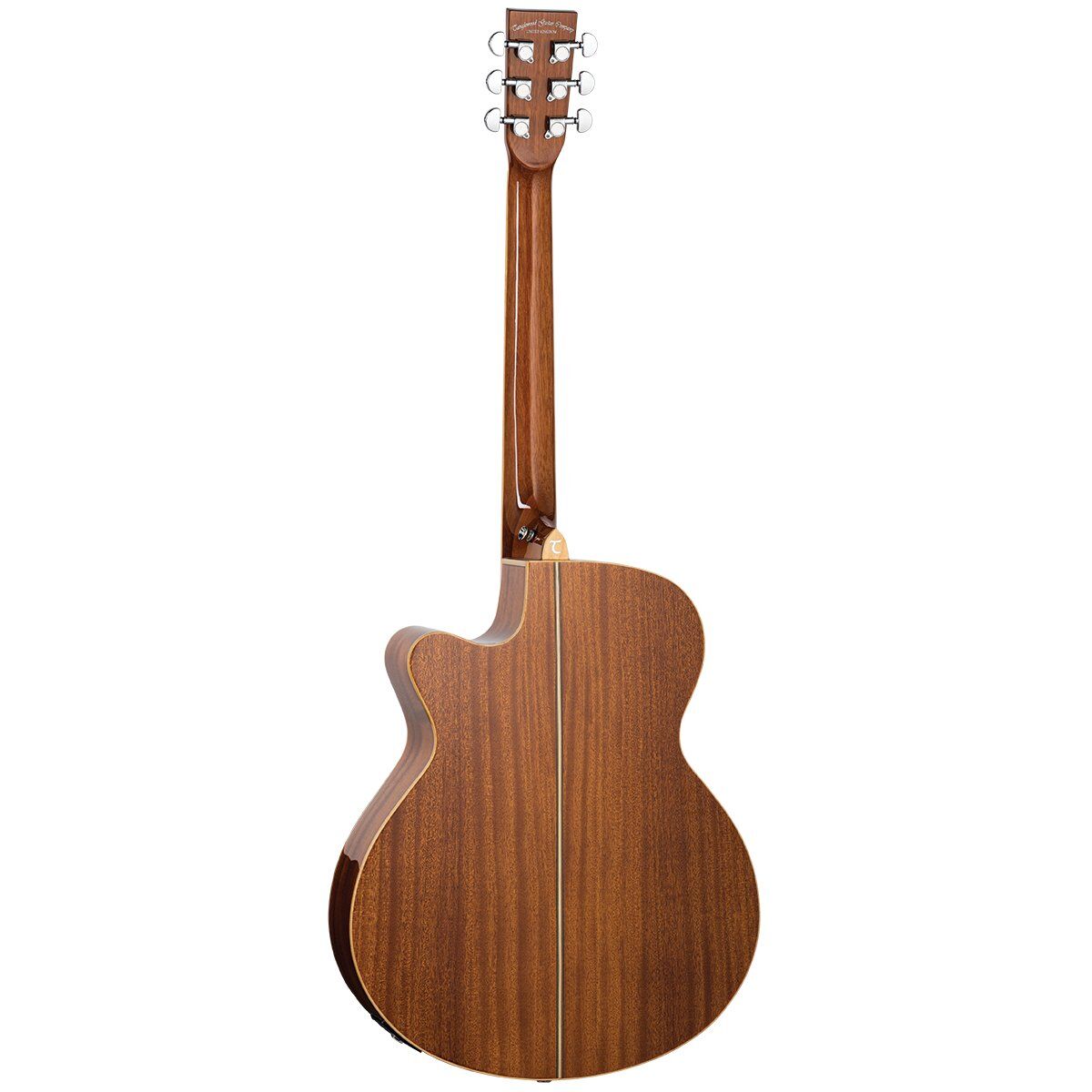 Tanglewood TW4EFM Winterleaf Exotic Superfolk Guitar Solid Spruce Tiger Maple — view 2