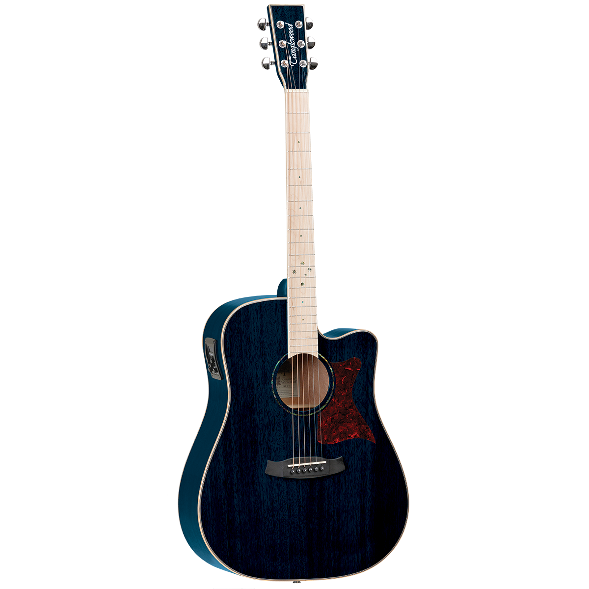 Tanglewood TW5BLA2 Winterleaf Blonde Dreadnought C/E Bondi Blue Gloss