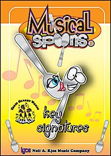 Musical Spoons Key Signatures Game by Neil A. Kjos Music Company