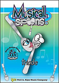 Musical Spoons: Triads Card Game by Neil A. Kjos Music Company