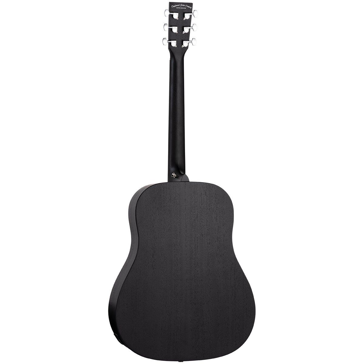 Tanglewood TWBBSDE Blackbird Sloped Shoulder Dreadnought A/E Smokestack Black — view 2