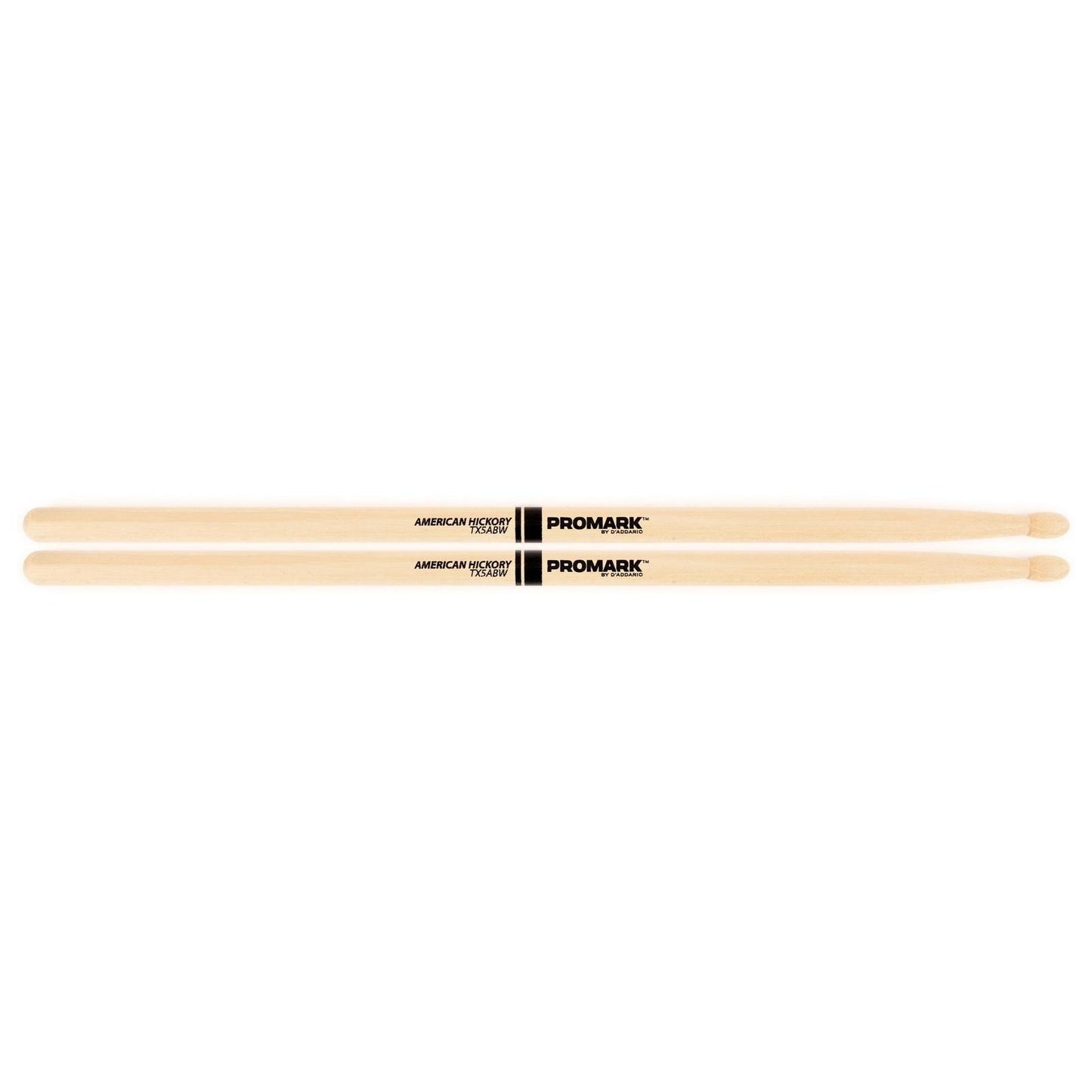 ProMark Hickory 5AB Wood Tip drumstick