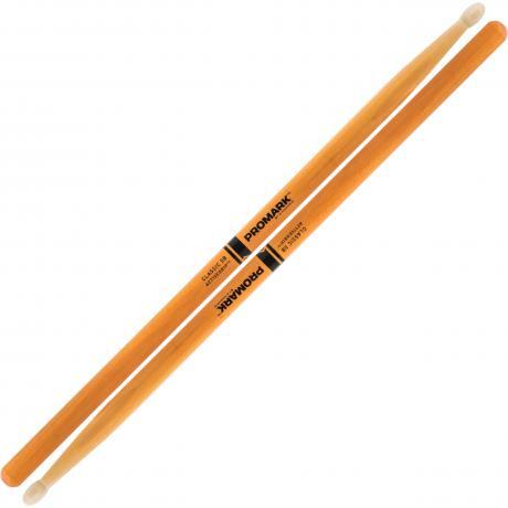 Promark Classic 5B ActiveGrip Clear Hickory Drum Sticks
