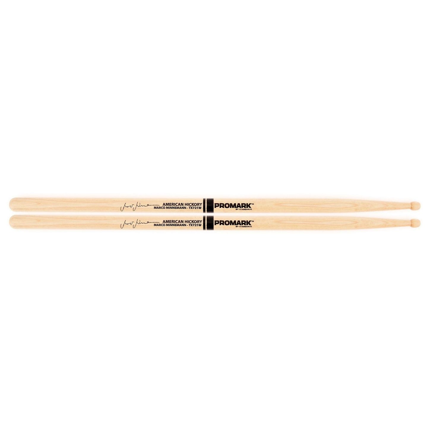 ProMark Hickory 721 Marco Minnemann Wood Tip drumstick