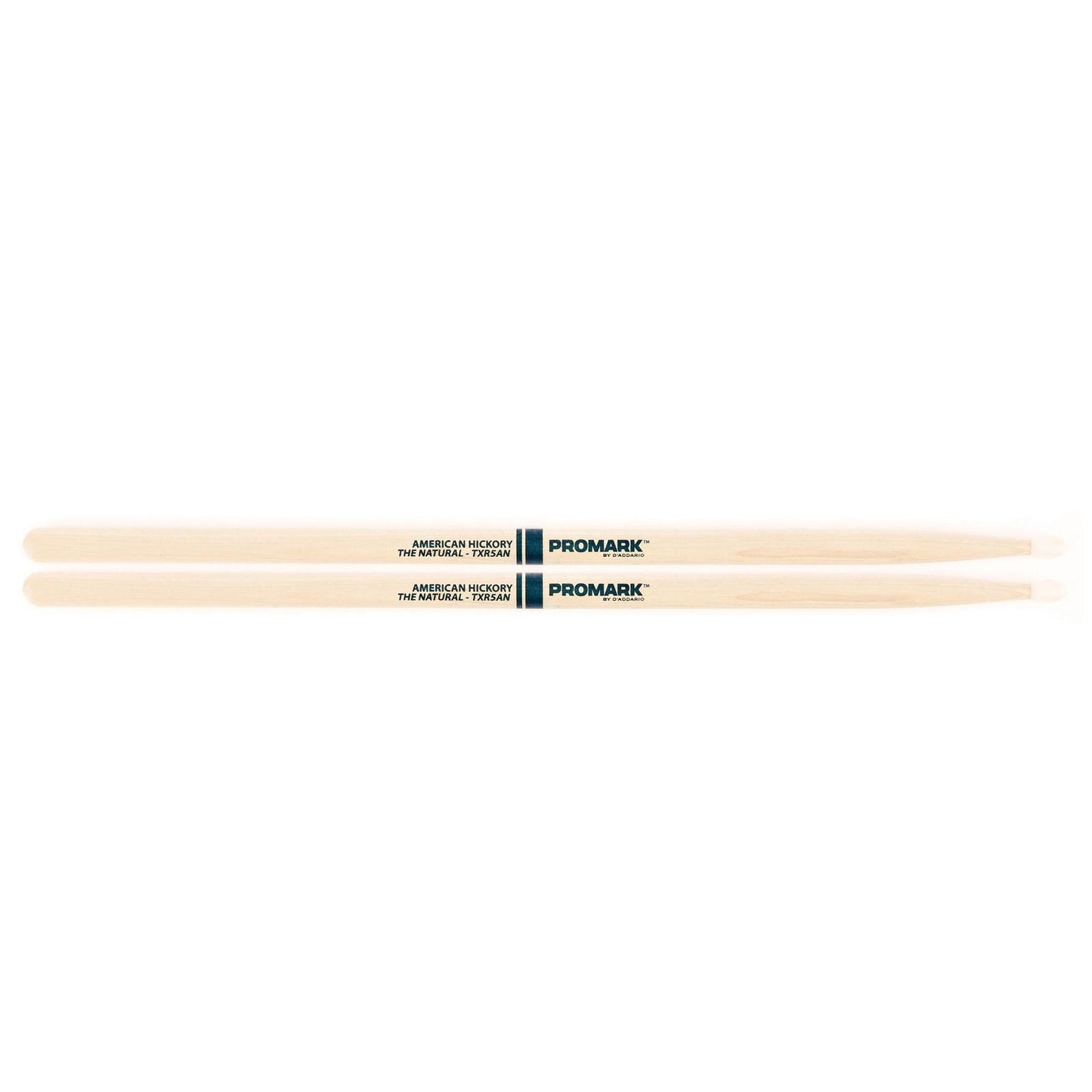 ProMark Hickory 5A "The Natural" Nylon Tip drumstick
