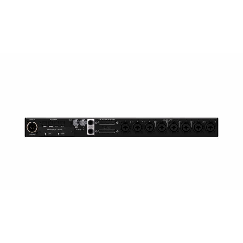 UA Apollo X8P Gen 2 Thunderbolt Rackmount Audio Interface — view 3
