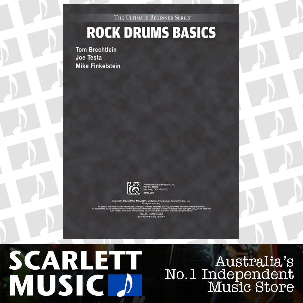 Ultimate Beginner Rock Drums Basics Book with CD — view 2