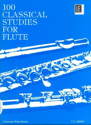 100 Classical Studies for Flute - Vester Compilation, Flute Sheet Music, Grade 4 & 5, Standard Repertoire, 17th-20th Century Styles
