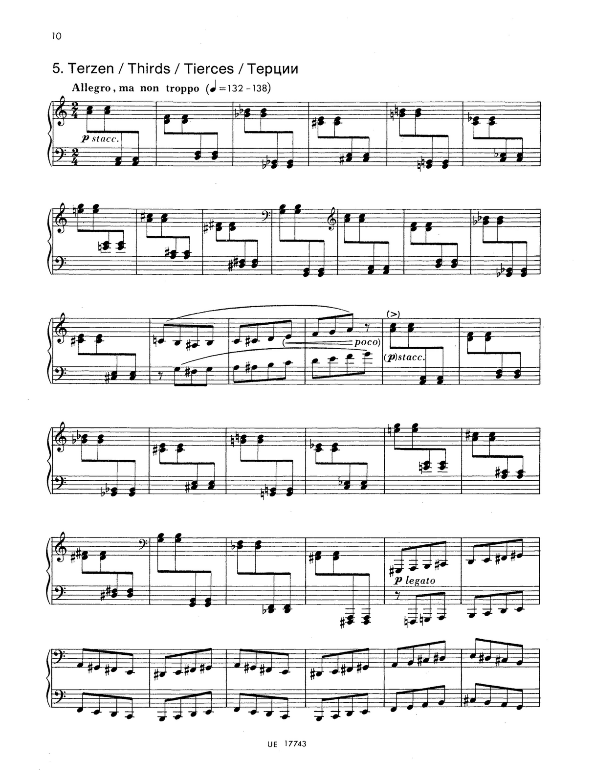 Notebook for Young People - 15 Pieces for Piano by Rodion Shchedrin - UE17743 — view 3
