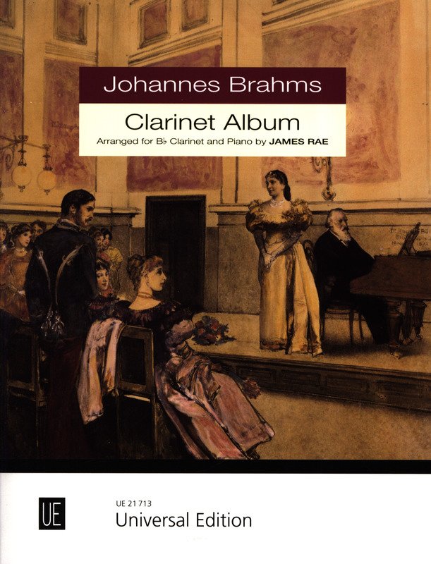 Brahms: Clarinet Album, arr. James Rae (Universal Edition)