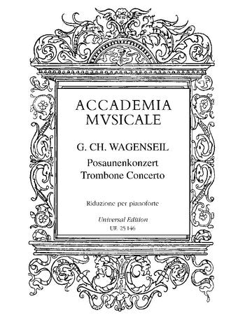 Wagenseil - Concerto For Trombone/Piano (Universal Edition)