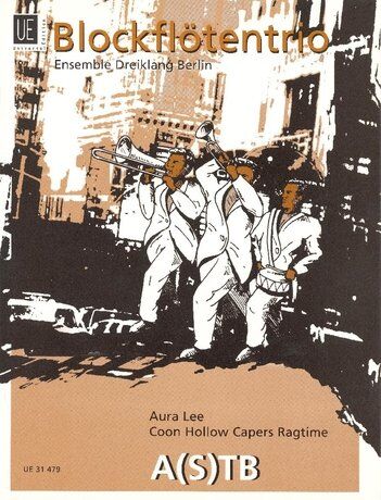 Gillis/Aura Lee/Coon Hollow Capers Ragtime for Recorder Trio