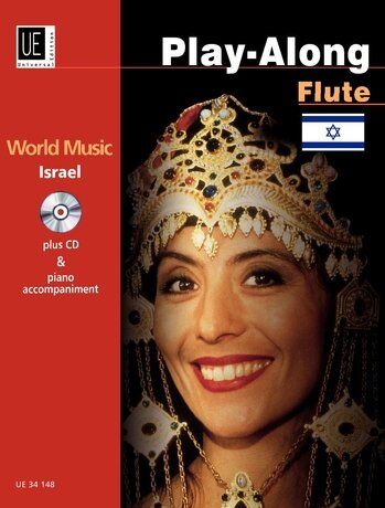 Israel Playalong Flute BK/CD with Orchestrated Accompaniment Tracks