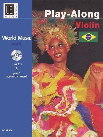 Brazil Playalong Violin World Music Book/CD