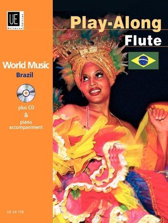 Brazil Playalong Flute World Music Book/CD