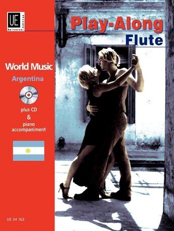 Collatti Argentina Play Along Flute Book/CD