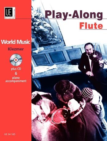 Klezmer Playalong Flute Book with CD for Intermediate Players