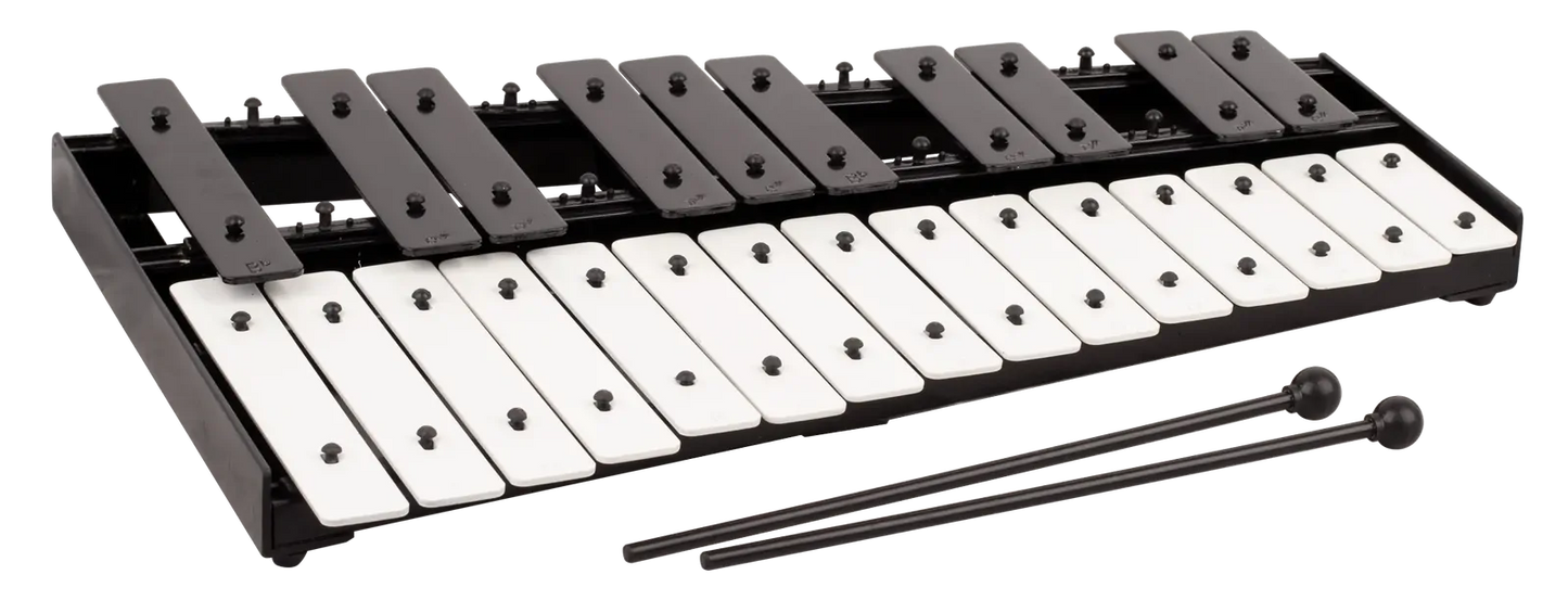 Mitello 25-Note Glockenspiel - Chromatic A2-A4 with Beaters