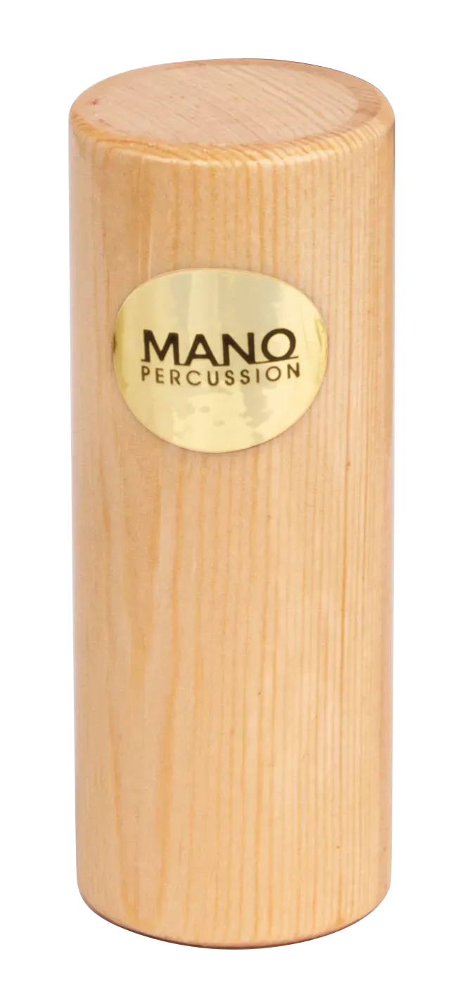 Mano Percussion Wooden Shaker 4" Natural Finish