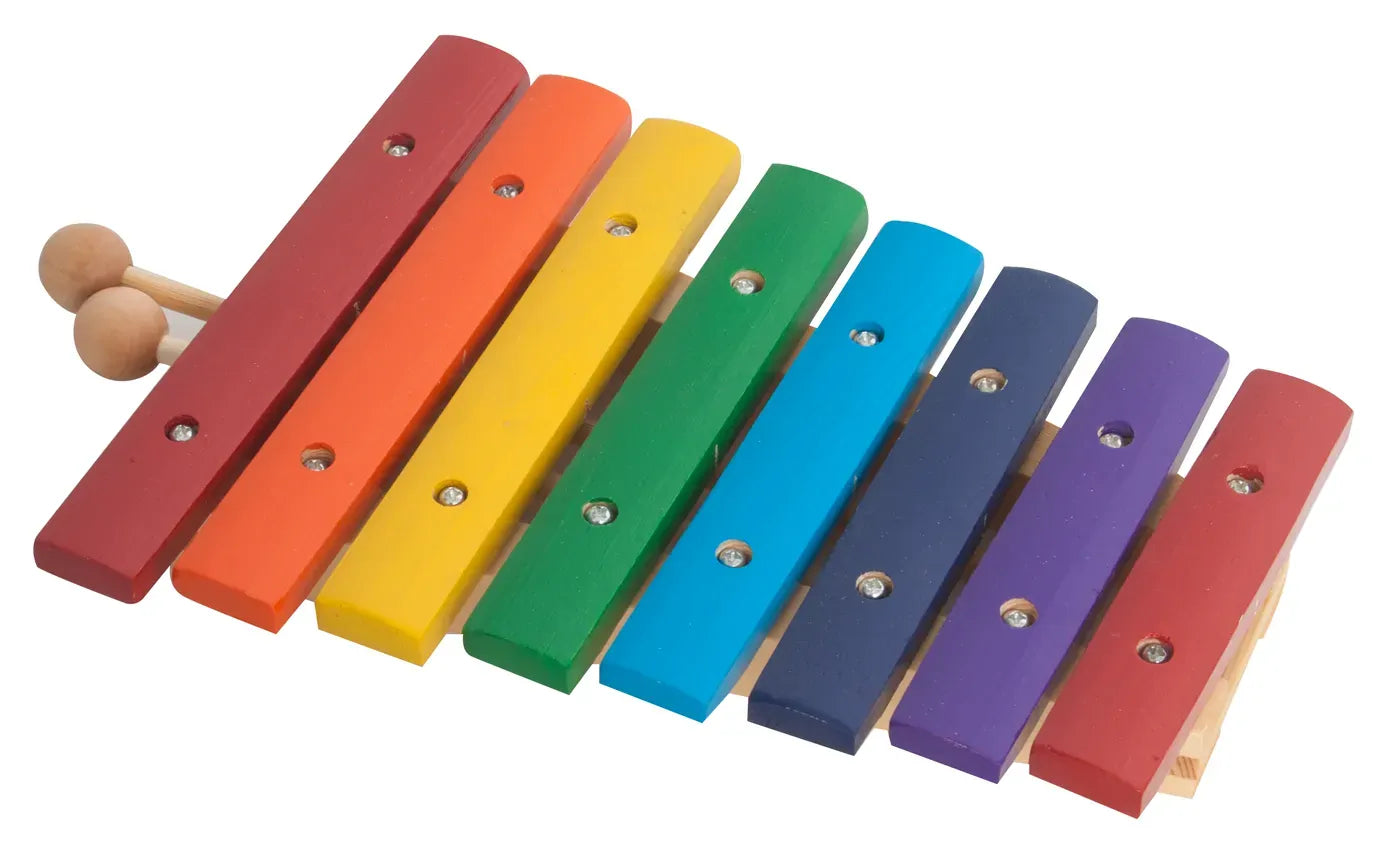 Mano Percussion 8 Note Coloured Xylo C6-C7 Solid Wood